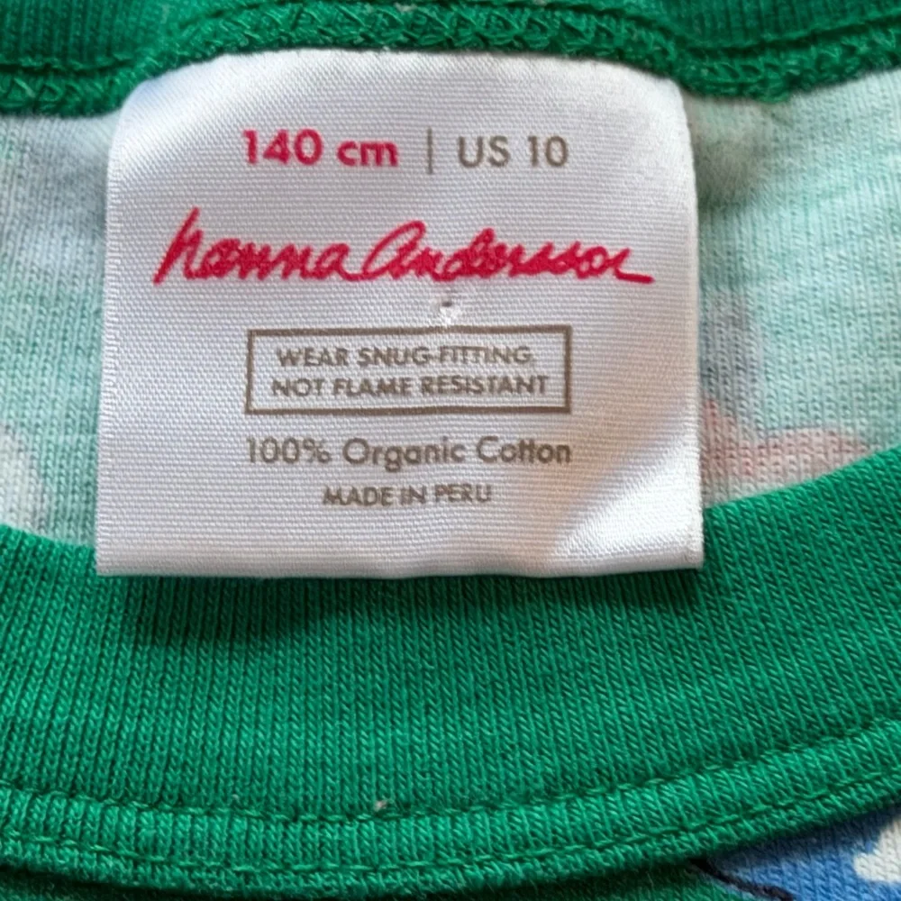 Hanna Andersson Set of 4 Girls Pajama Tops Size 10 - Picture 6 of 13